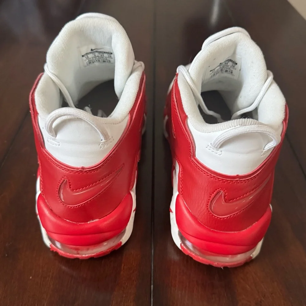 Nike Air More Uptempo Menβs 10 Varsity Red - Picture 5 of 11